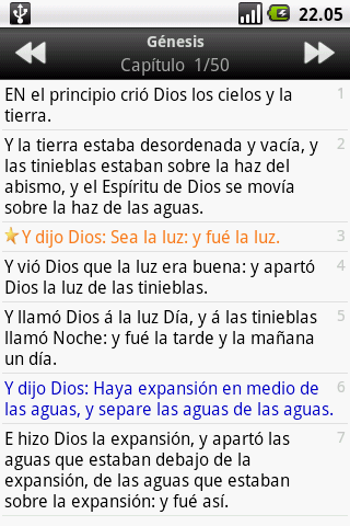 La Santa Biblia (The Holy Bible) screenshot