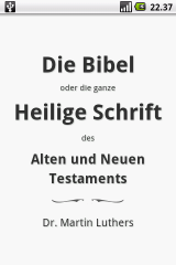 Luther Bibel screenshot