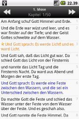 Luther Bibel screenshot