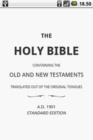 American Standard Version Bible, ASV screenshot